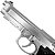 Pistola de Airgun Rossi M92 4,5mm CO2 Blowback Metal Silver - Imagem 8