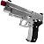 Pistola Airsoft Rossi P226 Silver GBB Blowback Metal 6mm Semiautomática - Imagem 3