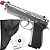 Pistola Airsoft 1911 M92 Rossi Metal GBB Blowback Silver - Imagem 1