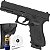 Pistola Airgun Rossi G17 CO2 4,5mm Metal Blowback Semiautomático Trava Funcional - Imagem 1