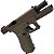 Pistola Airgun Rossi G17 Tan CO2 4,5mm Blowback Metal Semi - Imagem 5