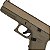 Pistola Airgun Rossi G17 Tan CO2 4,5mm Blowback Metal Semi - Imagem 6