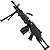 Fuzil Airsoft Aeg Suport Lmg M249 Rossi Light 6mm Drum Mag - Imagem 6