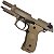 Pistola de Airgun Rossi M92 4,5mm Co2 Blowback Metal Tan - Imagem 4