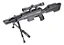 Carabina Pressão Gás Ram Nitro Black Ops 5,5mm K2 + Luneta - Imagem 7