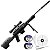 Carabina Pressão Gás Ram Nitro Black Ops 5,5mm K2 + Luneta - Imagem 1