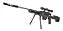 Carabina Pressão Gás Ram Nitro Black Ops 5,5mm K2 + Luneta - Imagem 3