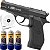 Pistola Airgun Delta D301 Full Metal 4,5mm Co2 W301 Semiautomático Esfera de aço - Imagem 1