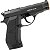 Pistola Airgun Delta D301 Full Metal 4,5mm Co2 W301 Semiautomático Esfera de aço - Imagem 2