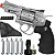 Revolver Pressão Delta 708 Full Metal Co2 Cromado Airgun 4,5mm - Imagem 1