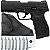 Pistola De Pressão Co2 Pt 24/7 G2 Airgun Blowback Kwc - Imagem 1