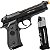Pistola Airgun PT92 Dual Ammo Chumbinho /Esfera Co2 4,5mm - Imagem 2