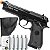 Pistola Airgun PT92 Dual Ammo Chumbinho /Esfera Co2 4,5mm - Imagem 1