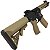 Rifle Airsoft Elet. AR15 Neptune 10 Short Tan Rossi 6mm Auto - Imagem 5