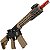 Rifle Airsoft Elet. AR15 Neptune 10 Short Tan Rossi 6mm Auto - Imagem 3
