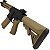 Rifle Airsoft Elet. AR15 Neptune 10 Short Tan Rossi 6mm Auto - Imagem 6