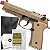 Pistola Airsoft GBB M9A4 Tan Rossi Full Metal Blowback 6mm - Imagem 1