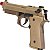 Pistola Airsoft GBB M9A4 Tan Rossi Full Metal Blowback 6mm - Imagem 6