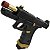 Pistola Airsoft Rossi Striker Gold GBB 6mm Blowback Semiauto - Imagem 8