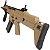 Rifle Airsoft Rossi Scar L Tan Mola Spring 6mm Polímero - Imagem 6