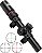 Luneta 1.2-6x24 Lpvo Rossi Mount 3/8 Reticulo Mildot - Imagem 2