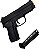 Pistola Airsoft P226 V12 Rossi Full Metal com Trava 6mm - Imagem 2