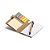 Caderno Multifuncional com Blocos Adesivos e Capa em Papel Kraft Reciclado. Mínimo 50 unidades. - Imagem 5