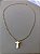 Colar Choker Cristo Liso - Imagem 3