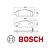Pastilha Freio Dianteira Bosch L200 Pajero 2005 A 2022 - Imagem 5