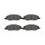 Pastilha De Freio Dianteira Livina 1.6 1.8 16v 2009 Até 2014 - Imagem 5
