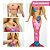 Barbie Sereia Com Luzes / Sparkle Lights 2015. - Imagem 7