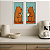 Quadros Duplo Vertical Capivara Café E Cookies Decorativo - Imagem 2