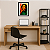 Quadro Bob Marley Moldura E Vidro Frontal Decoração Casa - Imagem 4
