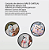 Pack Stickers- Adesivos Diversos Ursinho Carinhosos- Panda - Imagem 2