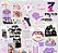 Pack Stickers- Adesivos Bts K-pop Impermeável - Personaliza - Imagem 1