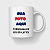 Caneca Cerâmica Branca de 325ml Personalizada - Imagem 3