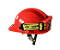 CAPACETE FIRE-FOREST (VERMELHO) - Imagem 2