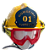 CAPACETE FIRE-FOREST (AMARELO) - Imagem 1