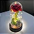 Luminária de Rosa Encantada - A Bela e a Fera - Imagem 1
