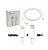 Cabo Carregador e Dados USB-C Tipo C x Lightning para iPhone 1 Metro - Imagem 1