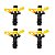 Aspersor Mini Agricola Agrojet Até 25m Diâmetro 4 unidades - Imagem 1