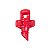 Microaspersor Estático de 360° Jati 100 lh 50 unid Vermelho - Imagem 4