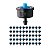 Gotejador Botao Pc Idrop 2,2 L/h Irritec 50 Unid Irrigação - Imagem 1