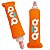 Garrafa Água Dobrável Silicone Squeeze 250ml Corrida QüQ - Imagem 4