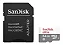 CARTAO DE MEMORIA 64GB SANDISK ULTRA 100 MB MICRO C/ADAPTADOR SDSQUNR-064G-GN3MA - Imagem 1