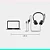 Headset Logitech H390 USB Preto 981-000014 - Imagem 1