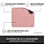 Mousepad Logitech Studio Series P Rose 20x23cm 956-000037 - Imagem 4