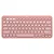 Teclado Sem Fio Logitech Pebble Keys 2 K380s Bluetooth Rosa US -  920-011791 - Imagem 1