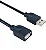 CABO EXTENSOR USB 2.0 AM+AF 5M COM FILTRO - PRETO - 1107 - Imagem 1