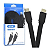 Cabo HDMI 1.5MT 1.4 Full HD Flat Type malha Preto Knup - KP-H5100 - Imagem 1